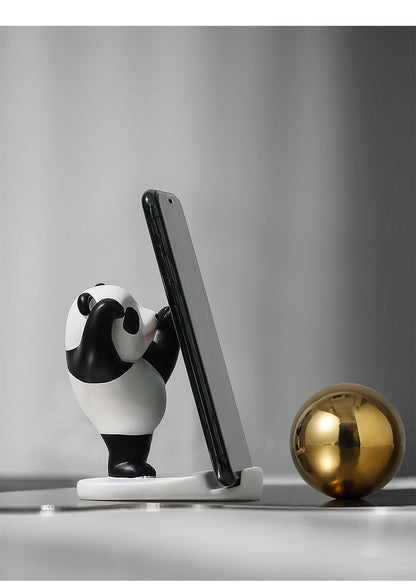 Supporto cellulare panda da tavolo