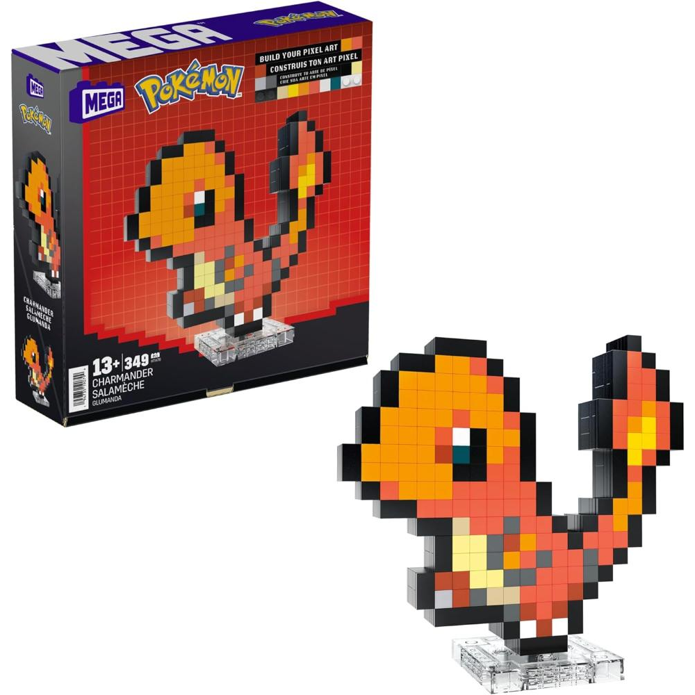 MEGA POKEMON Pixel Art Charmander HTH76