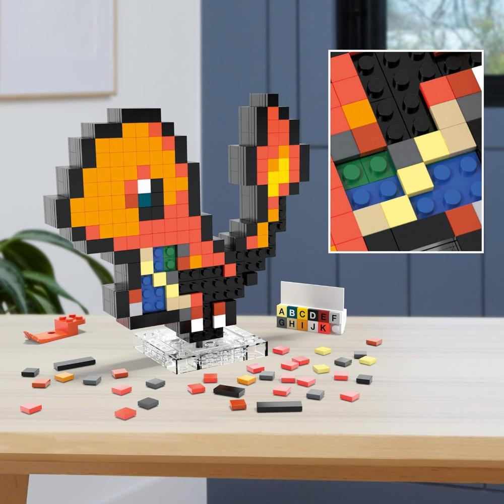 MEGA POKEMON Pixel Art Charmander HTH76