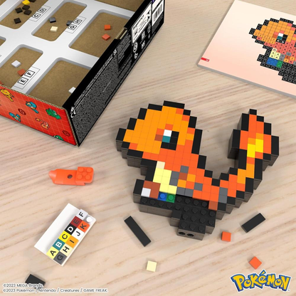 MEGA POKEMON Pixel Art Charmander HTH76