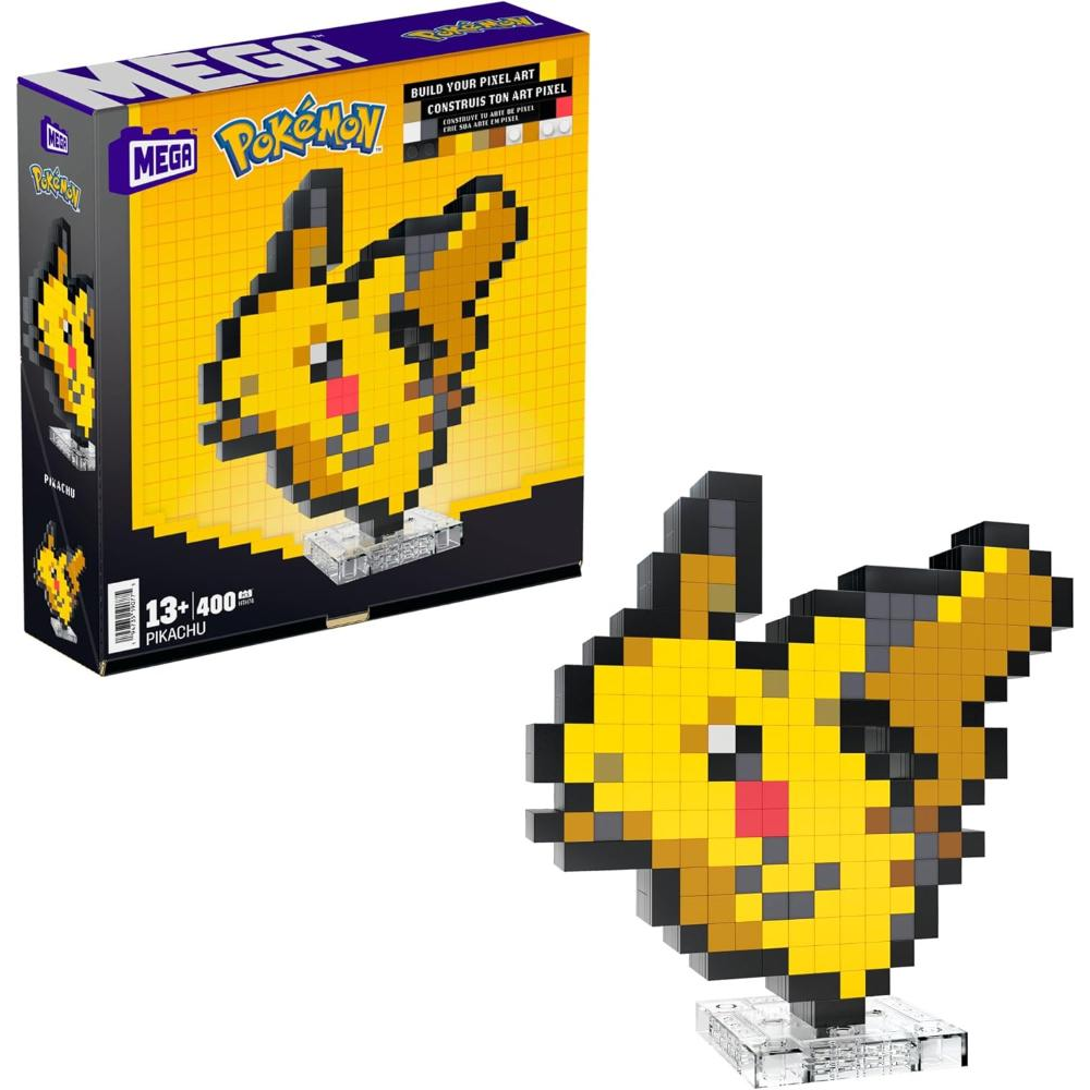 MEGA POKEMON Pixel Art Pikachu HTH74