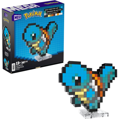 MEGA POKEMON Pixel Art Squirtle HTH77