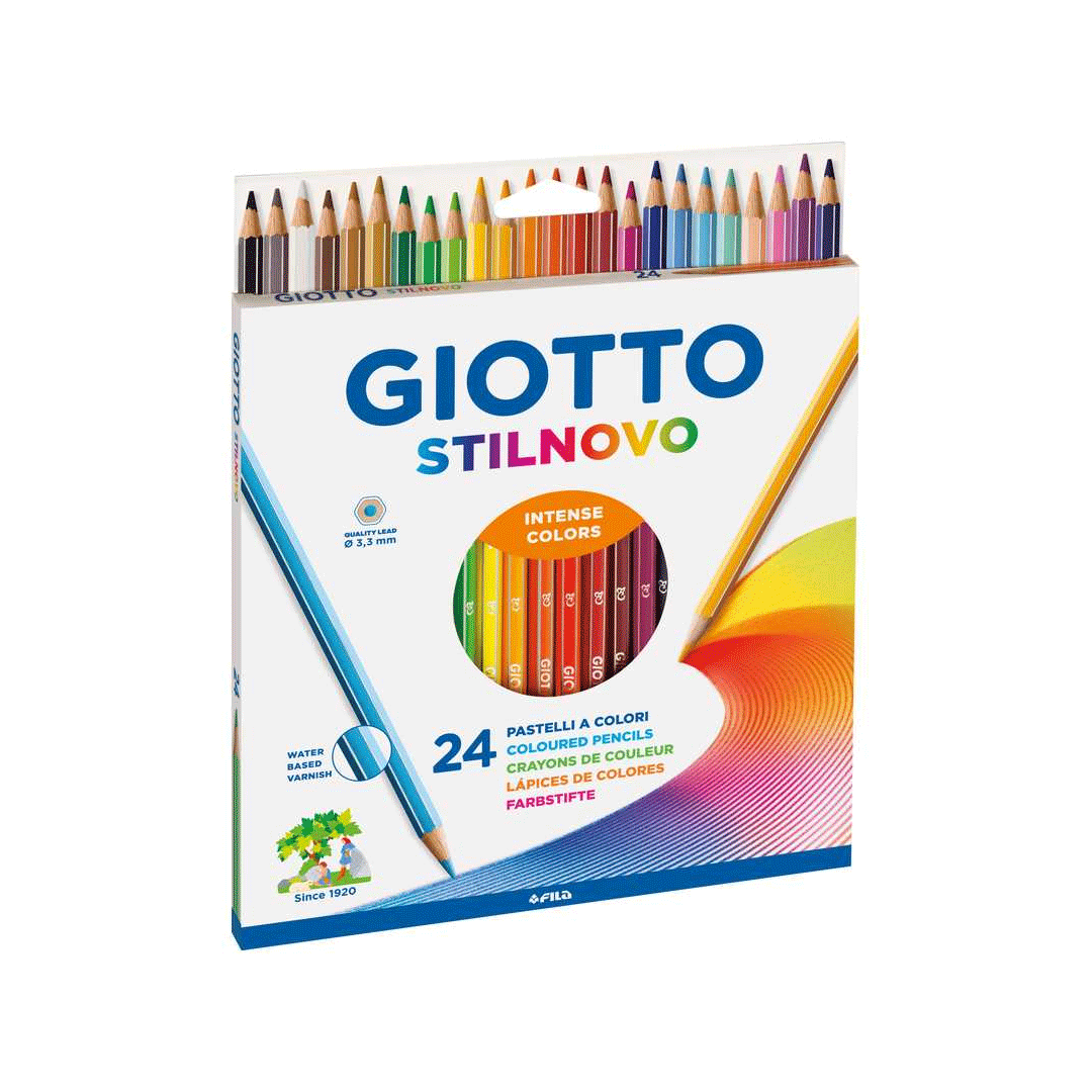 Giotto olio maxi pastelli 24 colori