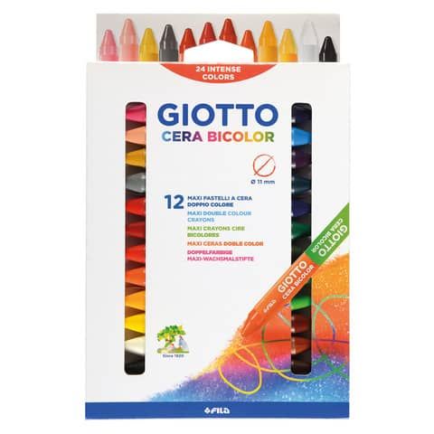 Giotto cera bicolor patelli 12