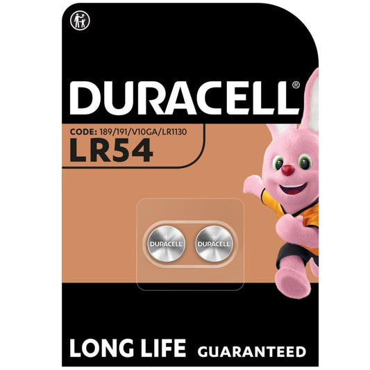 DURACELL LR54 BATTERIA BL2