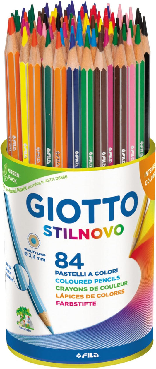 Giotto Stilnovo 516500 Set Matite Colorate 84 Assortiti