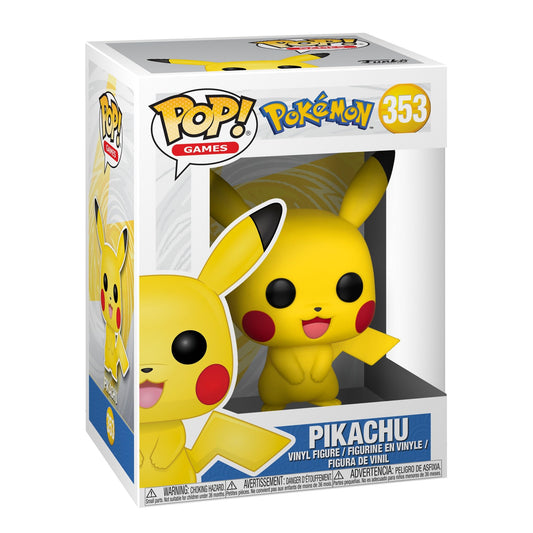 FUNKO POP POKEMON -  PIKACHU (SITTING) 9CM