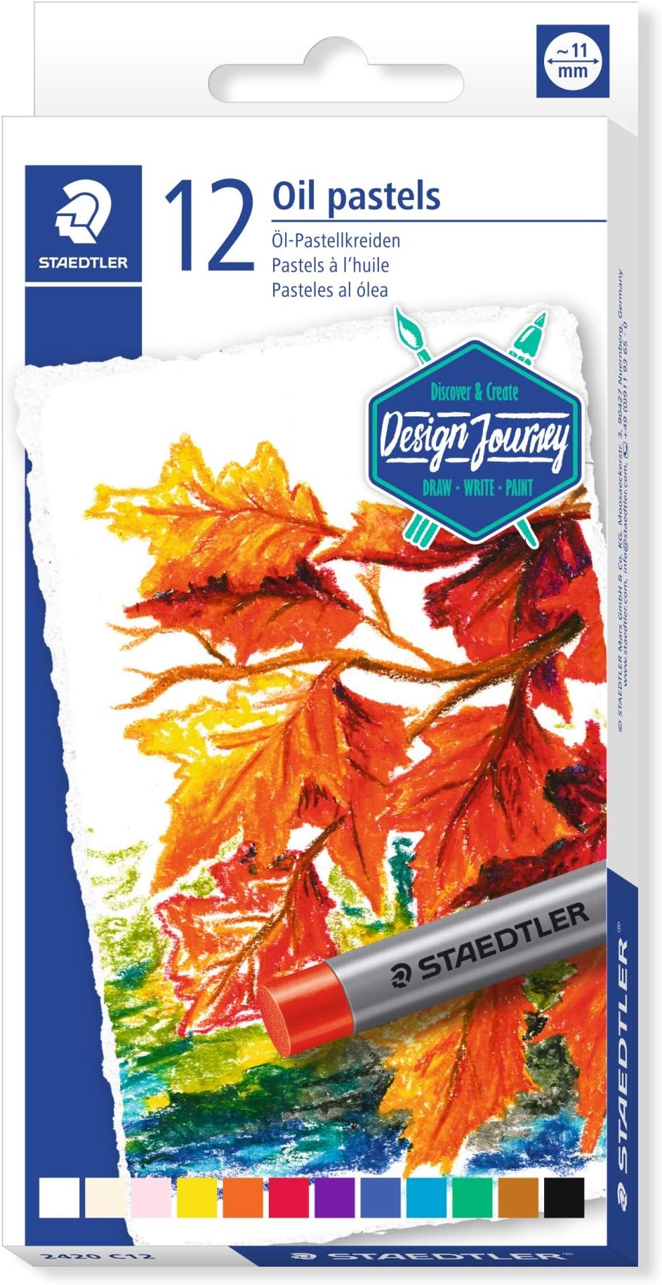 Staedtler Pastelli olio 12 colori