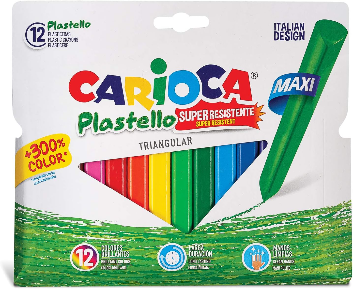 Pastelli carioca maxi triangolare 12