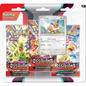 Pokemon - Blister 3 Bustine + 1 Card " Ossidiana Infuocata