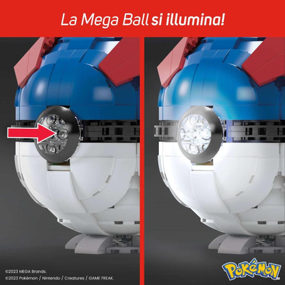 MEGA POKEMON GIGANTE GREAT BALL HMW04