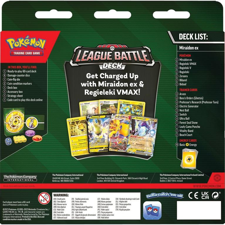 Pokemon - LEAGUE BATTLE DECK - SERIE NOVEMBRE (IT)