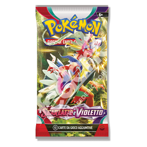 CARTE DA GIOCO POKEMON Buste Scarlatto Violetto