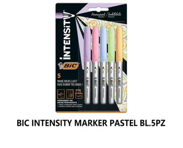 Bic intersity marker pastel 5pz