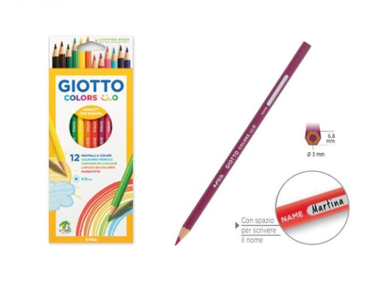 Giotto colors smile assortiti 12 pz