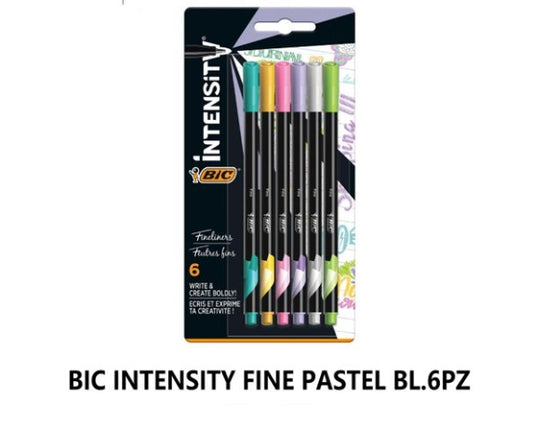 Bic intersity pastel 6pz