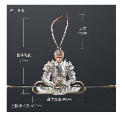 Decorazione della statua di Sun Wukong Monkey King Decoration