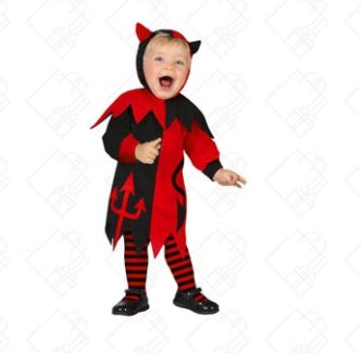 Costume demonia da 6mesi a 24 +mesi