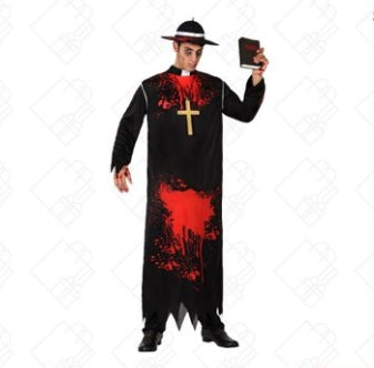 Costume prete  m-l , xl