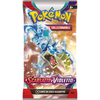 CARTE DA GIOCO POKEMON Buste Scarlatto Violetto