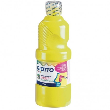 GIOTTO TEMPERA PRONTA 500ML GIALLO PRIMARIO